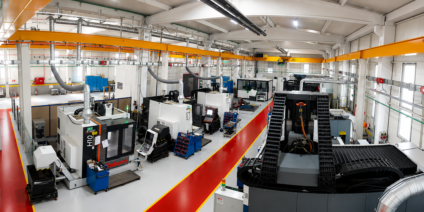 Antrametal CNC machining hall