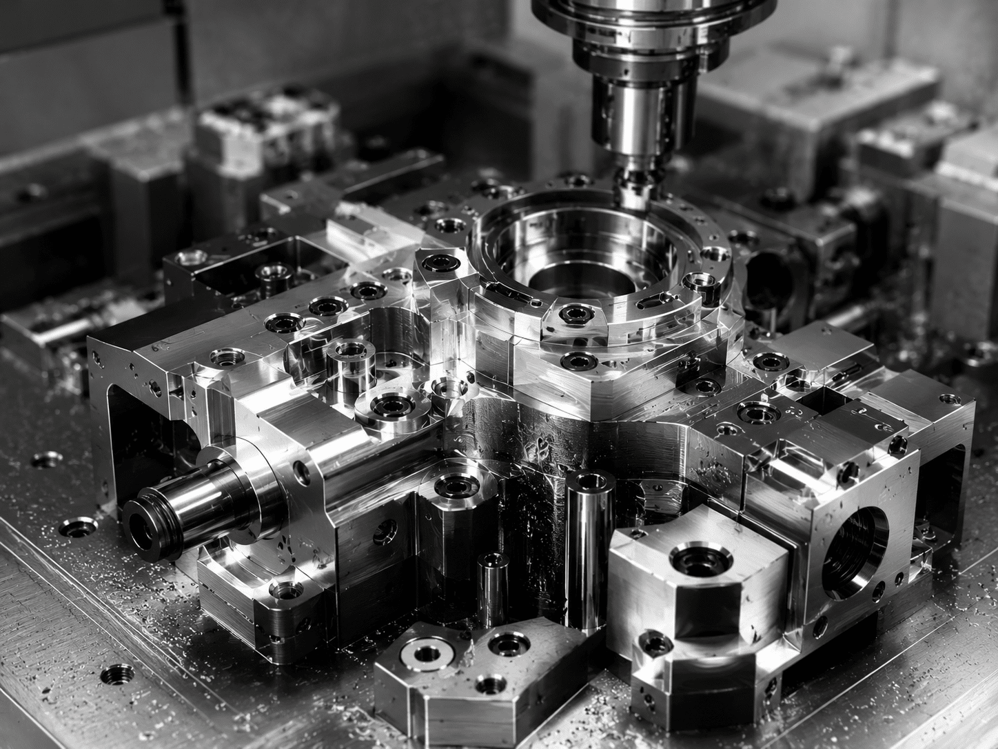 Engineering component on technical drawings